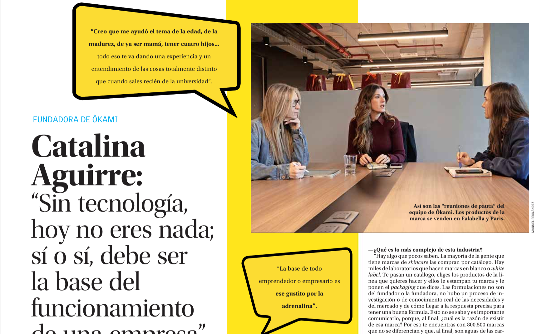 Entrevista Catalina Aguirre