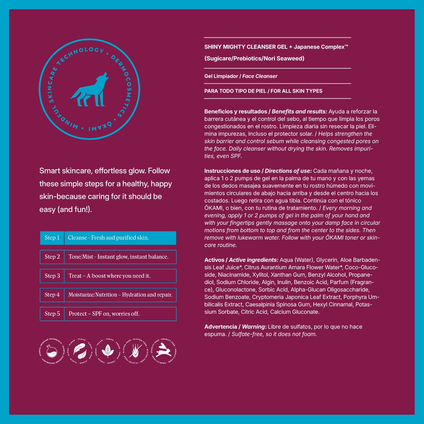 Shiny Mighty Cleanser Gel